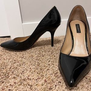 Dolce&Gabbana Black Patent Leather Pumps Size 38